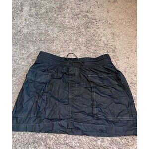 Wild fable black cargo mini skirt